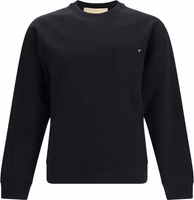Black Cotton Sweatshirt 1