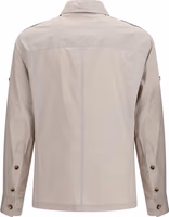 Beige Cotton Full-Length Jacket 2