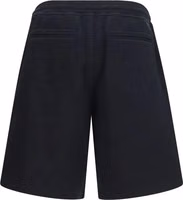 Black Cotton Bermuda Shorts 2