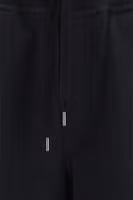 Black Cotton Bermuda Shorts 3