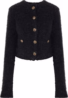 Black Cotton Cardigan 1