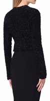 Black Cotton Cardigan 3