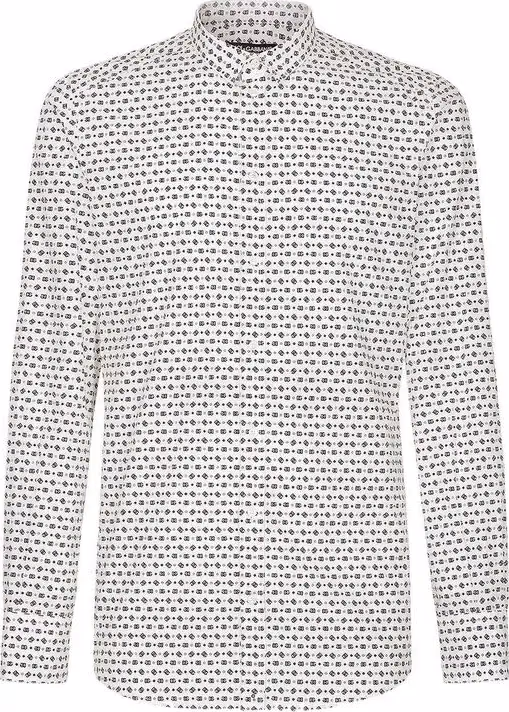 White Cotton Dress Shirt