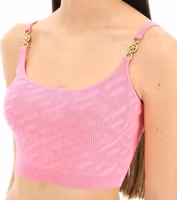 Multicolor Elastane Tank Tops 4