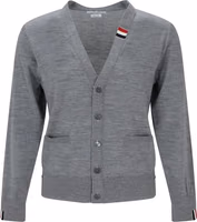 Gray Virgin Wool Cardigan 1