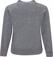 Gray Virgin Wool Cardigan 2