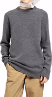 Gray Wool Sweatshirt 2