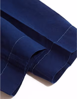 Blue Cotton Casual Pants 4