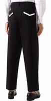 Black Cotton Pants 3