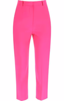 Multicolor Wool Casual Pants 1