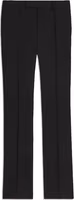 Black Wool Flared Pants 1