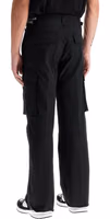 Black Cotton Cargo Pants 3