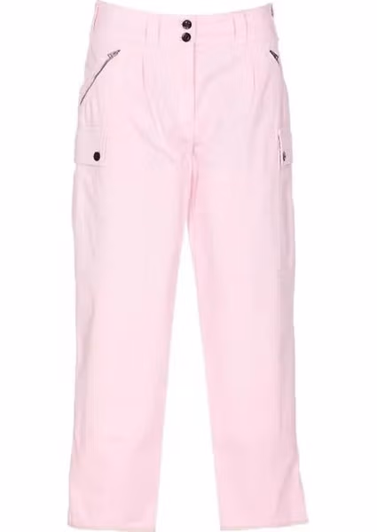 Multicolor Cotton Cargo Pants