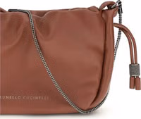 Brown Calf Leather Bos Taurus Shoulder Bag 4