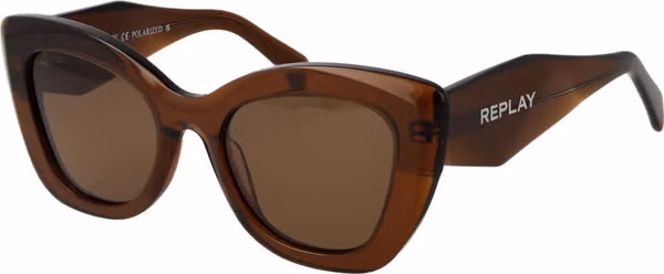 Brown Acetate Sunglasses