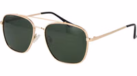 Gold Metal Sunglasses 1