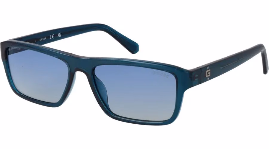 Blue Plastic Sunglasses