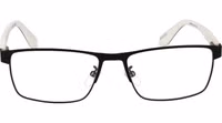 Black Metal Glasses (Frames) 2
