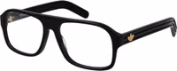 Black Plastic Glasses (Frames) 1