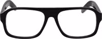 Black Plastic Glasses (Frames) 2