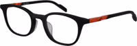 Black Plastic Glasses (Frames) 1