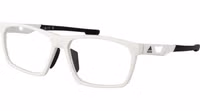 White Plastic Glasses (Frames) 1