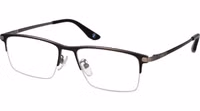 Black Metal Glasses (Frames) 1