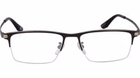 Black Metal Glasses (Frames) 2