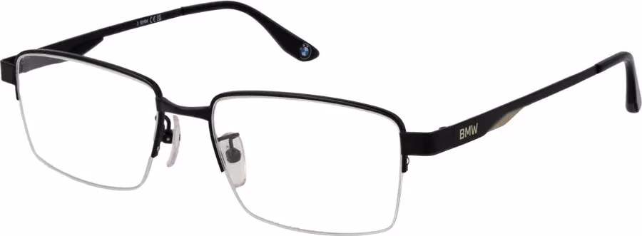 Black Metal Glasses (Frames)