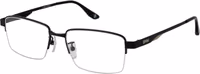 Black Metal Glasses (Frames) 1