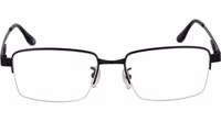 Black Metal Glasses (Frames) 2