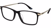 Black Plastic Glasses (Frames) 1