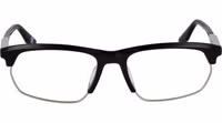 Black Metal & Plastic Glasses (Frames) 2