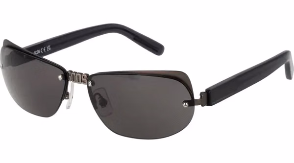 Gray Plastic Sunglasses