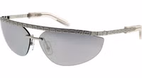 Silver Metal Sunglasses 1