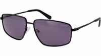 Black Metal Sunglasses 1