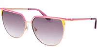Rose Gold Metal Sunglasses 1