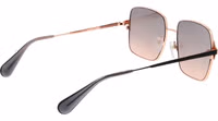 Rose Gold Metal Sunglasses 3