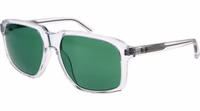 Transparent Plastic Sunglasses 1