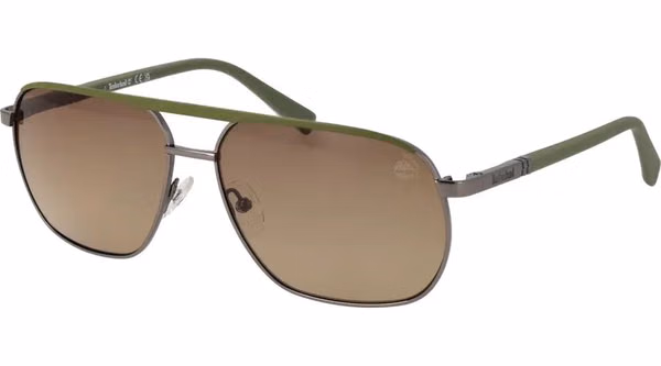Gray Metal Sunglasses