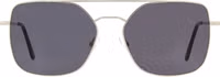 Silver Metal Sunglasses 1