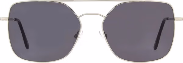 Silver Metal Sunglasses