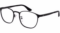 Black Metal Glasses (Frames) 1