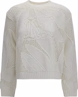 White Cotton Sweatshirt 1