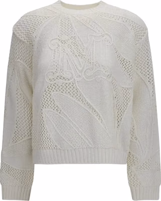 White Cotton Sweatshirt