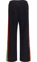 Black Polyester Athletic Pants 2