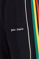 Black Polyester Athletic Pants 3