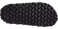 Black Ruching Detail Flats Men Sandals Shoes 2