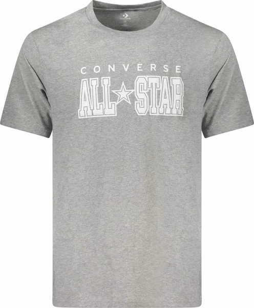 Gray Cotton Men's T-Shirt
