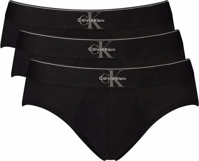 Black Cotton Men's Underwear
